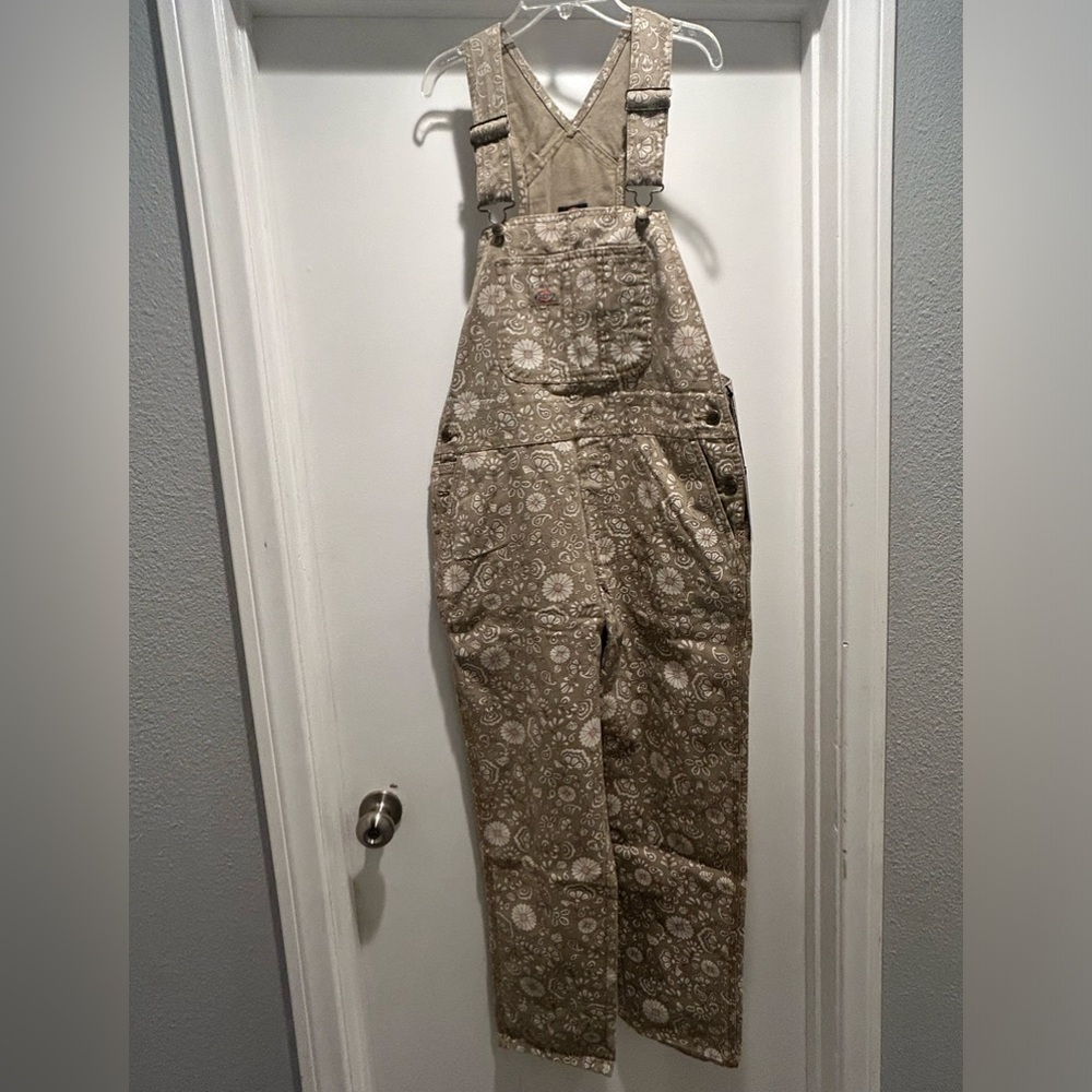 Dickies Ellis Floral Bib Overall - Women's